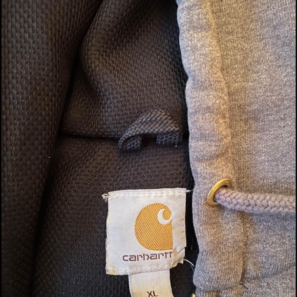 Carhartt thermal lined hoodie size xl - Picture 3 of 3